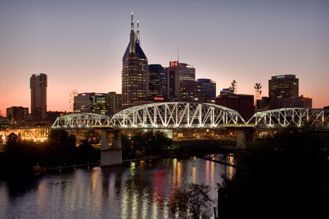 Nashville known as "music city"